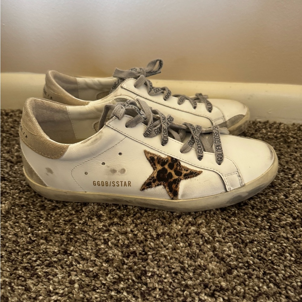 Golden Goose Sneakers women’s size 9!  Super cute, worn 2x!